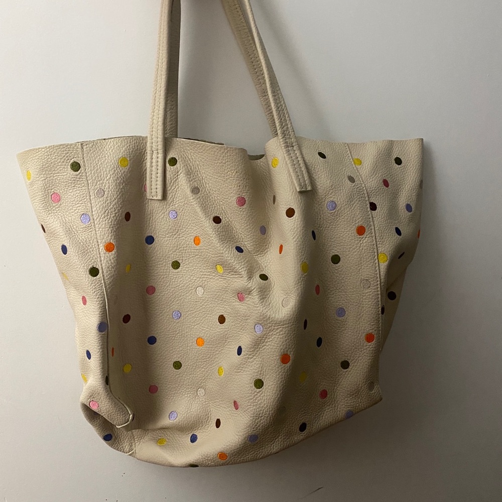 Kurt Geiger Tote-cream leather